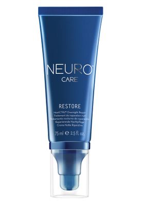 Neuro by Paul Mitchell Restore HeatCTRL Overnight Repair Leave-In Treatment, Pillow-Safe + Residue-Free, Heat Repair For All Hair Types, Especially Damaged Hair, 2.5 fl. oz.