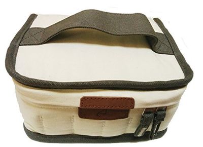 Essential Oil Bag Organizer/Carrying Case - Hold up to 30 Bottles of 15ml Oils! (Beige, M)