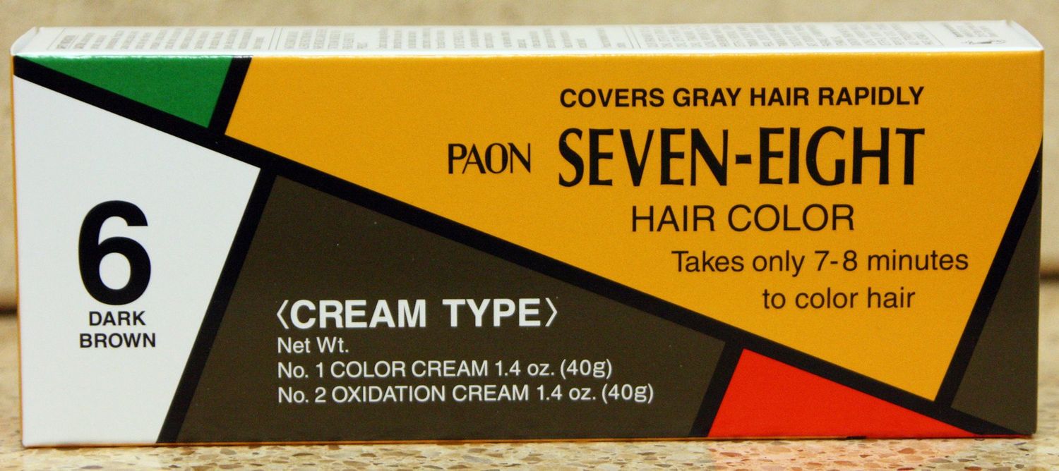 PAON Hair Cream Refill, No. 6 Dark Brown