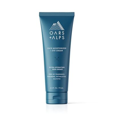 Oars + Alps Face Moisturizer and Eye Cream, Hydrates Skin with Shea Butter and Jojoba Oil, Anti Aging, Vegan and Gluten Free