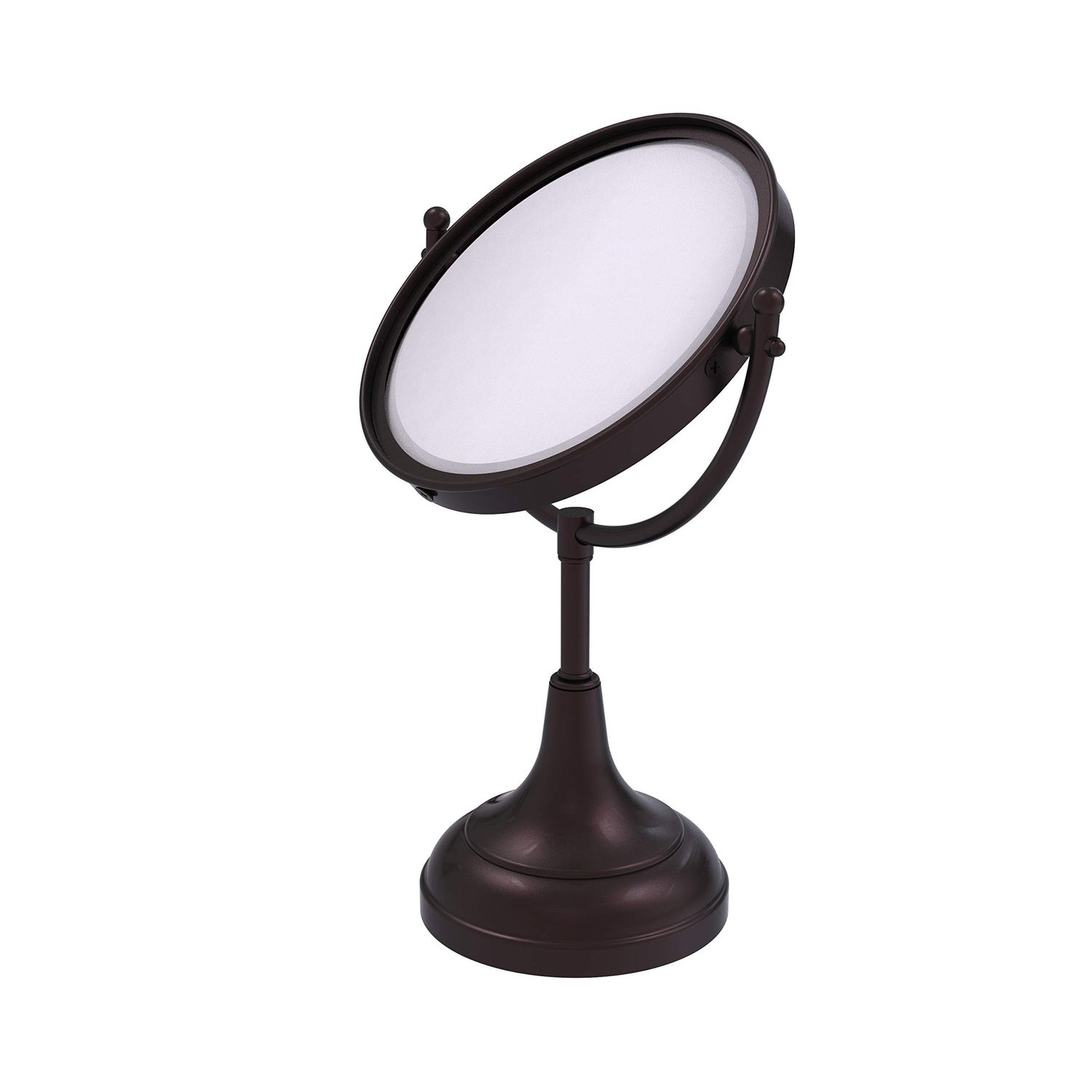Allied Brass DM-2/2X-ABZ 8-Inch Mirrow with 2X Magnification, 15-Inch H, Antique Bronze