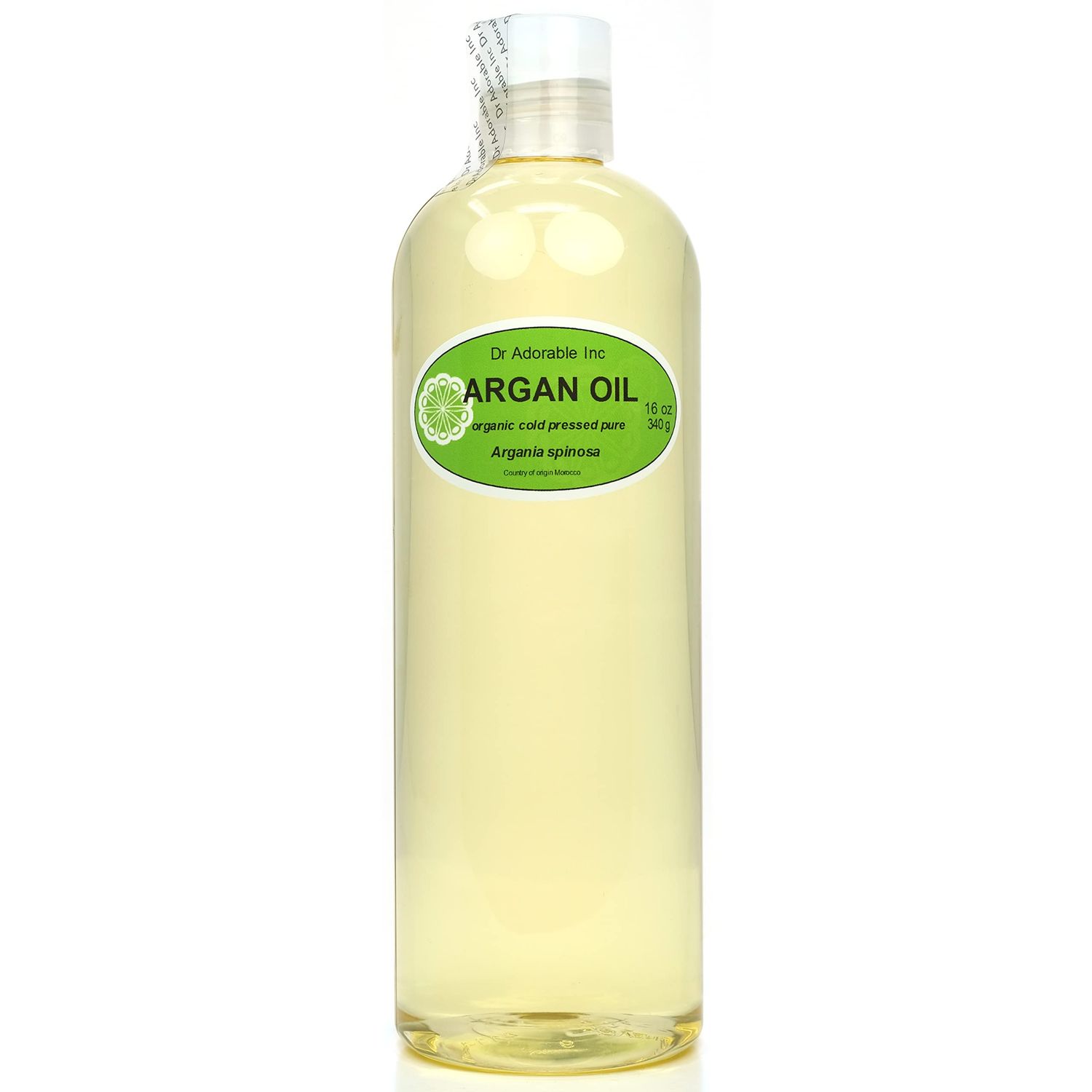 Dr Adorable - 16 oz - Argan Marrakesh Oil - 100% Pure Natural Organic Cold Pressed