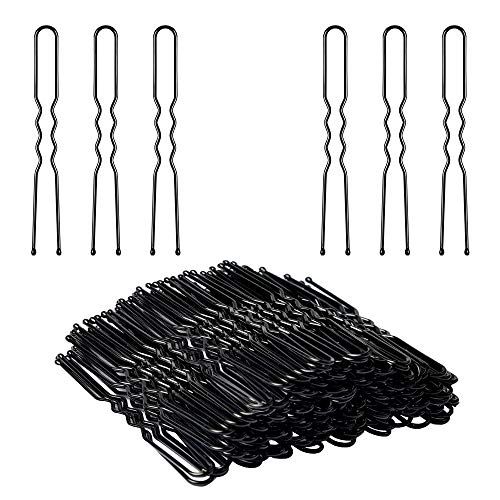U Shaped IKOCO 2.4 inch Hair Pins for Women&#39;s Ballet Buns with Storage Box