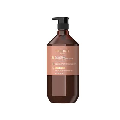 Theorie Amber Rose Hydrating Conditioner- Refresh &amp; Hydrate, Irresistible Scent of Rose, Jasmine &amp; Amber, Suited For All Hair Types-Color &amp; Keratin Treated Hair, 800ML