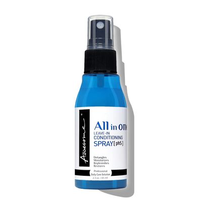 Awesome All in One Leave in Conditioner Spray, ph5, Detangle &amp; Anti-Frizz, Moisturizes &amp; Replenishes, Leaves Excellent Scent, Camellia Japonica Seed Oil, Travel size 2.3 fl oz