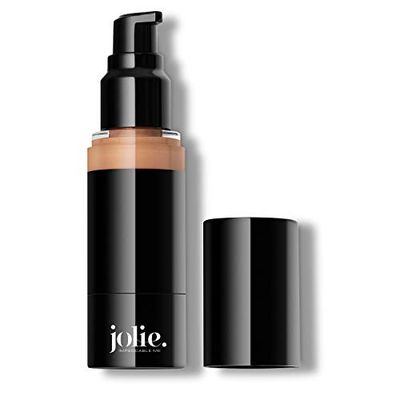 Jolie Luminous Foundation SPF 15 - Silky Hydrating Liquid Makeup (Natural Beige)