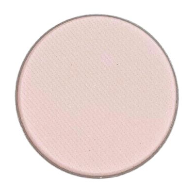 Honeybee Gardens Pressed Powder Eye Shadow Single Refill, Porcelain, Matte Very Pale Pink, Long-Wearing, Creaseproof Mineral Color With Botanicals, 1.2g