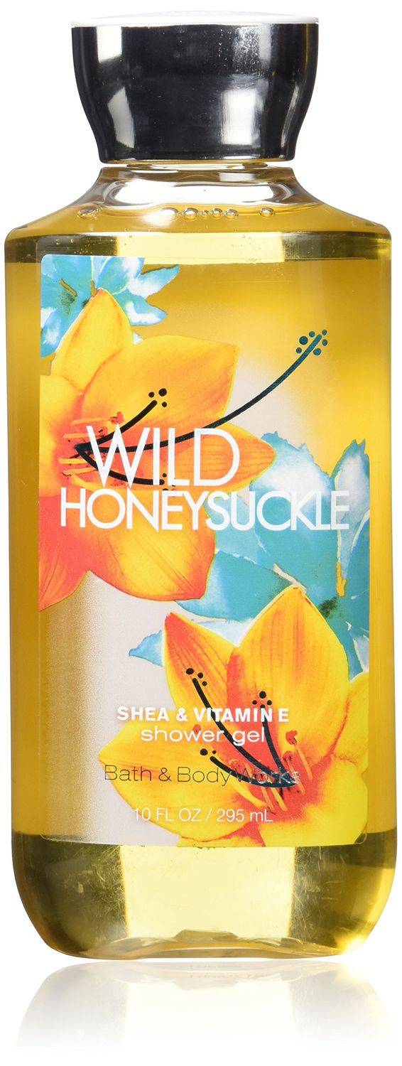 Bath &amp; Body Works Wild Honeysuckle Shower Gel, 10 Ounce