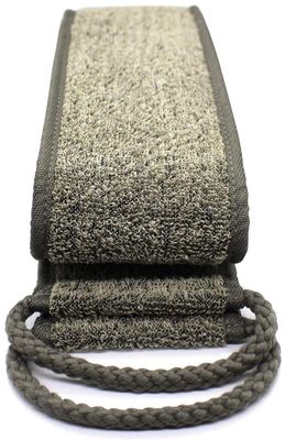 Loofah Back Scrubber, 50 Inch Extra Long Natural Flax Exfoliating Back Scrubber for Shower for Men Women, Deep Clean &amp; Invigorate Your Skin