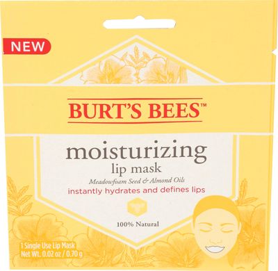 Burt&#39;s Bees Moisturizing Lip Mask for Women, 0.02 Ounce
