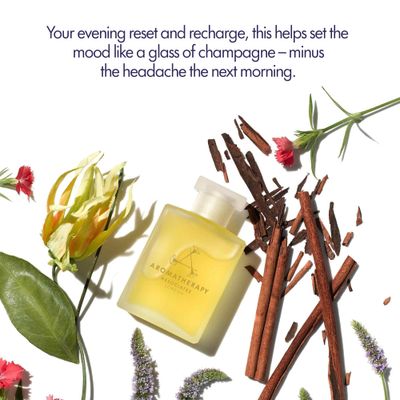 Aromatherapy Associates Revive Evening Bath and Shower Oil, Natural Body Oil to Refresh Mind, Body and Spirit, Hydrating Body Oil Made with 3 Essential Oils (1.86 oz)