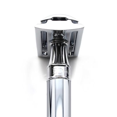 Edwin Jagger DE89BL Chrome Reusable Classic Double Edge Safety Razor for Men