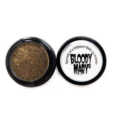 Bloody Mary Eye Shadow Black Sparkle Gold