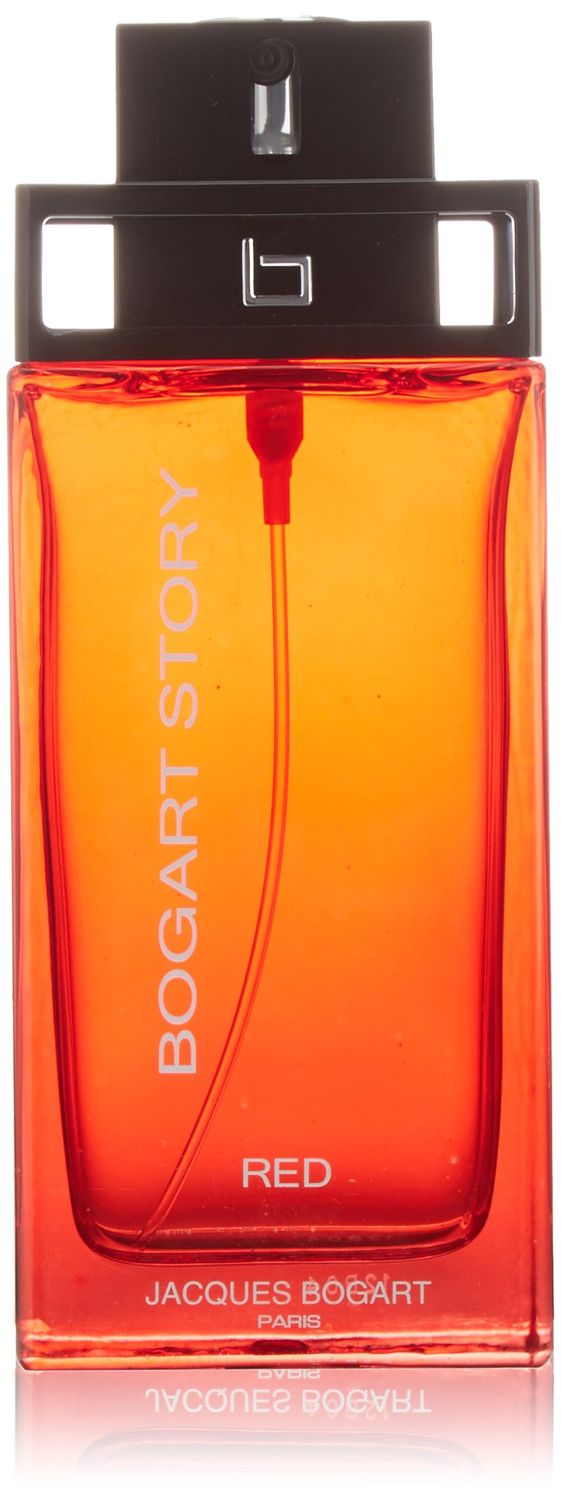 Jacques Bogart Eau de Toilette Spray, Bogart Story Red, 3.4 Ounce