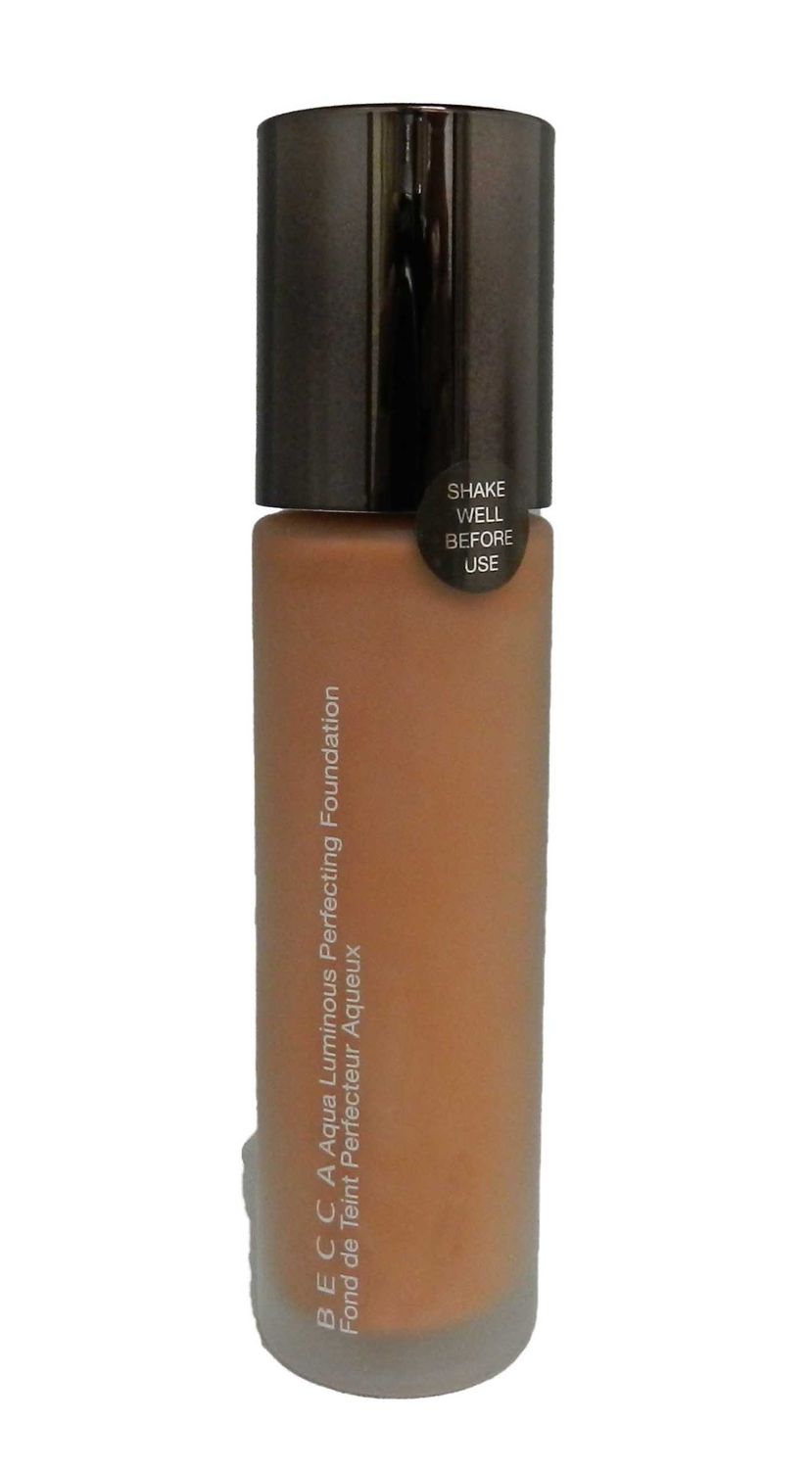 BECCA Aqua Luminous Perfecting Foundation- Deep Bronze, 1 Ounce