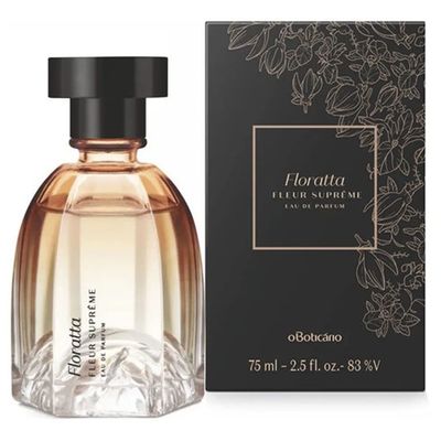 O Boticrio Floratta Fleur Supreme Eau de Parfum, Long-Lasting Ylang Ylang &amp; Chypre Fragrance Perfume for Women, 2.5 Ounce
