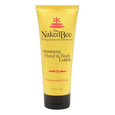 The Naked Bee Nourishing Body Lotion for All Skin Types (6.7 Fl Oz) - Moisture Replenishing Lotion for Dry Skin with Pomegrante &amp; Honey - Skin care for Body