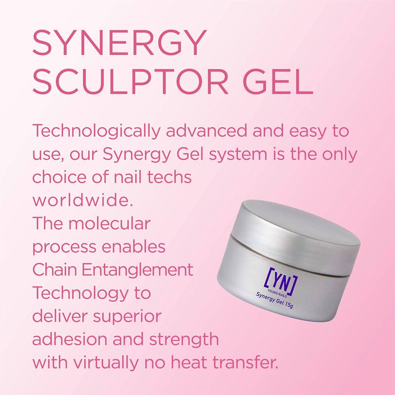 YOUNG NAILS White Sculptor Gel, White, 15 g.