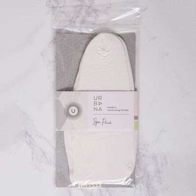 Urbana Spa Prive Home Spa Collection, Moisturizing Booties