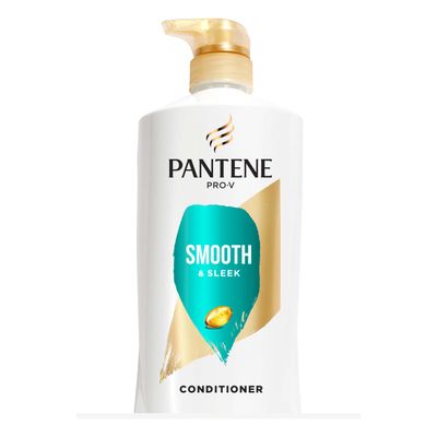 Pantene Pro-V Smooth &amp; Sleek Conditioner, 24 Fl Oz, Pack of 1