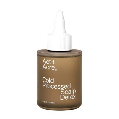 ACT+ ACRE Cold Processed Scalp Detox Oil - Sulfate-Free Care for Flaky, Dry and Itchy Scalp - Promotes Thicker, Fuller-Looking Hair