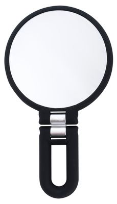 Danielle Hand Held 15x Mirror, Black