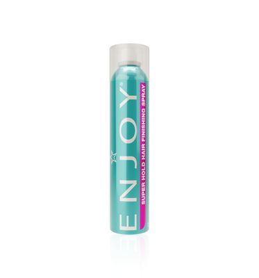 Enjoy Super Hold Hair Finishing Spray, Quick Drying, Humidity Resistant, Extra Firm &amp; Flexible Hold (10.1 oz)