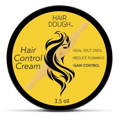 Hair Dough Hair Control Cream for Detangling and Binding Frayed and Separated Ends, Reduce Breakage and Add Subtle Shine, 3.5oz