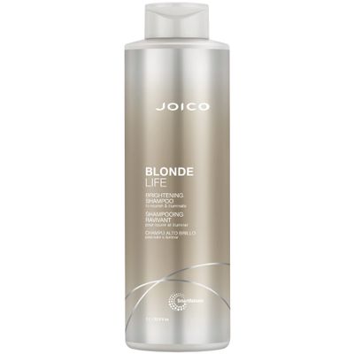 Joico Blonde Life Brightening Shampoo | For Blonde Hair | Add Softness &amp; Smoothness | Sulfate Free | With Monoi &amp; Tamanu Oil | 33.8 Fl Oz