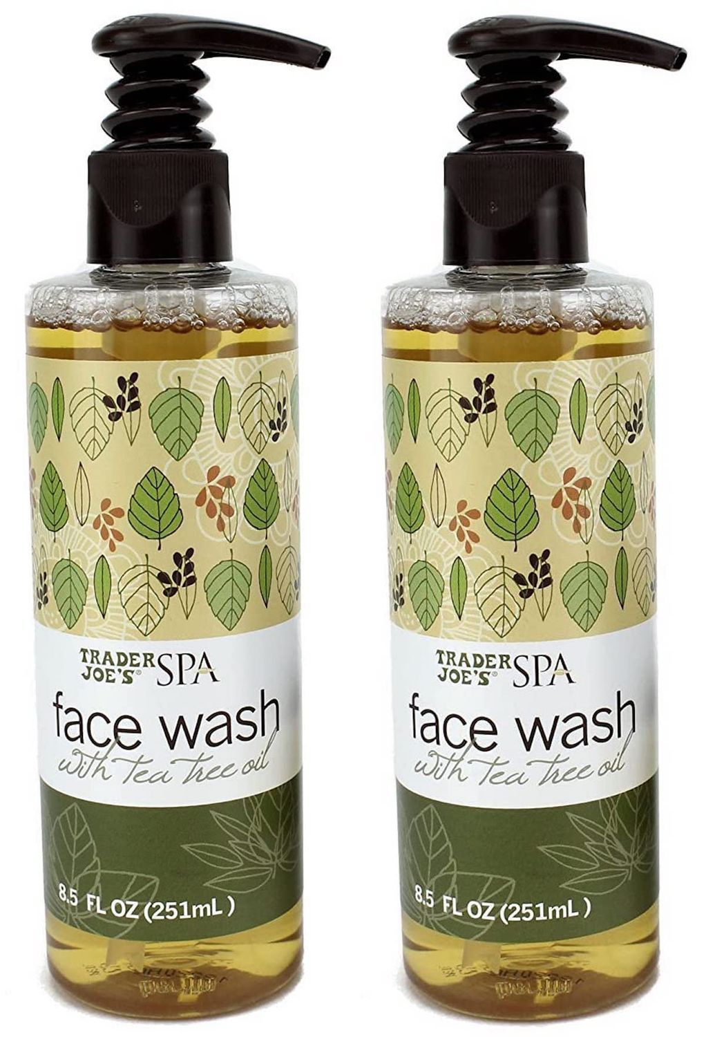 Trader Joe&#39;s Spa Face Wash with Tea Tree Oil (2 Packs)