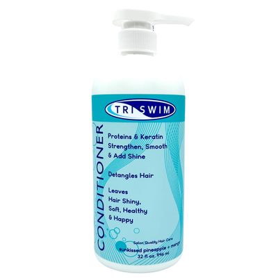TRISWIM Swimmers Conditioner, Mango 32 Fl Oz