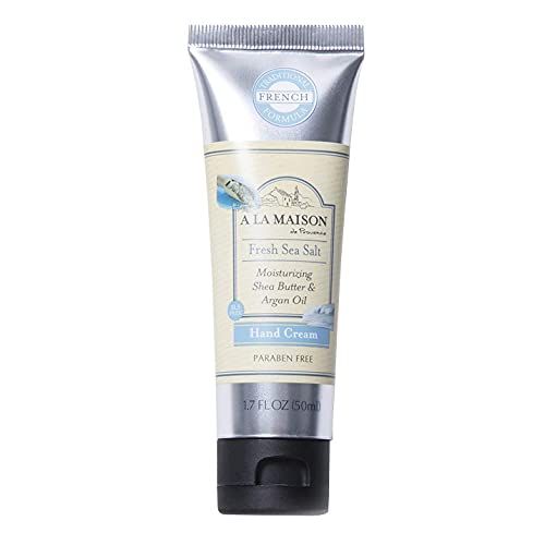 A LA MAISON Fresh Sea Salt Lotion for Dry Skin - Natural Hand and Body Lotion (1 Pack, 1.7 oz Bottle)