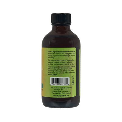 Kuza Jamaican Black Castor Oil, Original - For Hair &amp; Skin - 4oz. - Rejuvenate, Moisturize, Strengthen &amp; Protect