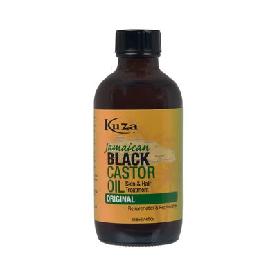 Kuza Jamaican Black Castor Oil, Original - For Hair &amp; Skin - 4oz. - Rejuvenate, Moisturize, Strengthen &amp; Protect