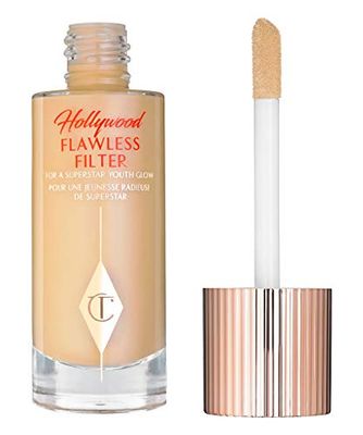 Charlotte Tilbury Hollywood Flawless Filter Face Foundation Primer &amp; Highlight - 1 oz Full Size (Shade 7)
