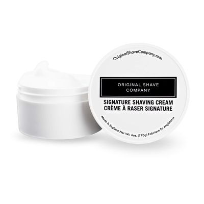 New Shaving Cream Mens Formula- Signature Scent (NOT Sandalwood or Coconut Oil Based) - Soft, Smooth &amp; Silky Shaving Soap - Rich Lather for the Smoothest Shave -