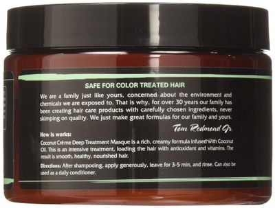 RENPURE Coconut Creme Deep Treatment Masque 12 Ounce