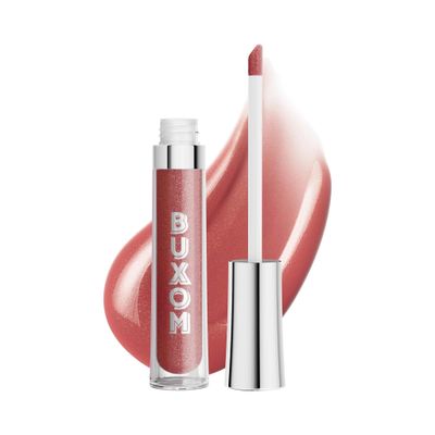 Buxom Full-On Plumping Lip Polish, Tinted Lip Plumper Gloss, Plumping Formula with Peptides &amp; Vitamin E, Moisturizing Lip Plumping Gloss (Hailey, 0.15 Fl Oz)