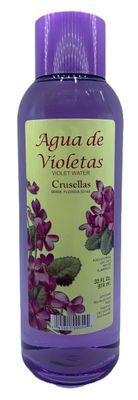 Crusellas Agua de Violetas (Violet Water) Splash Cologne 33 Fl. Oz.