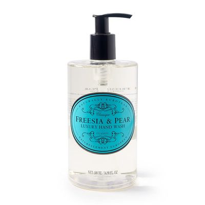 Naturally European Freesia &amp; Pear Luxury Hand Wash, Cleanse &amp; Moisturise 500ml