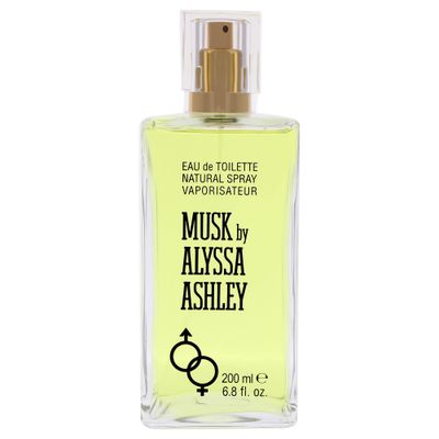 Alyssa Ashley Eau de Toilette Spray for Women, Musk, 6.8 Ounce