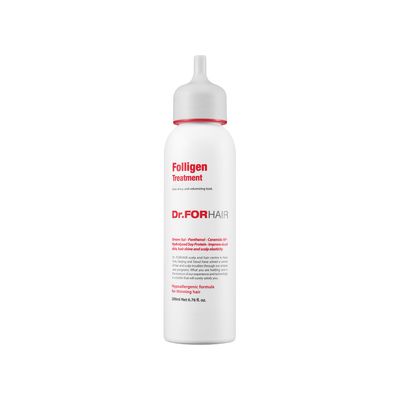 Dr.FORHAIR Folligen Treatment 6.76 fl oz 200 ml For Relieving Thinning Hair Care Shiny Increase Volume Strength Thickening Root Enhancer Paraben Silicone Sulfates FREE