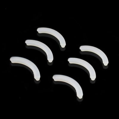 Leline&#39;s Eyelash Curler Refill Pads, Rubber Replacement Pads for Standard Eyelash Curler, 6 Pieces, White