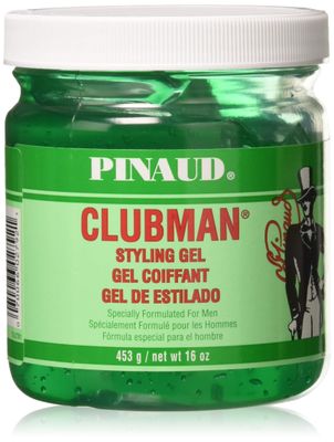 Pinaud Clubman Hair Styling Gel, Original - 16 Oz (Pack of 3)