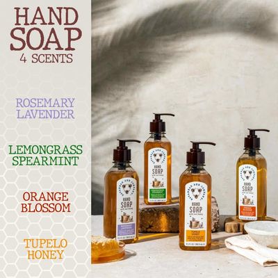 Savannah Bee Company Liquid Hand Soap - Natural Hand Soap with Essential Oils