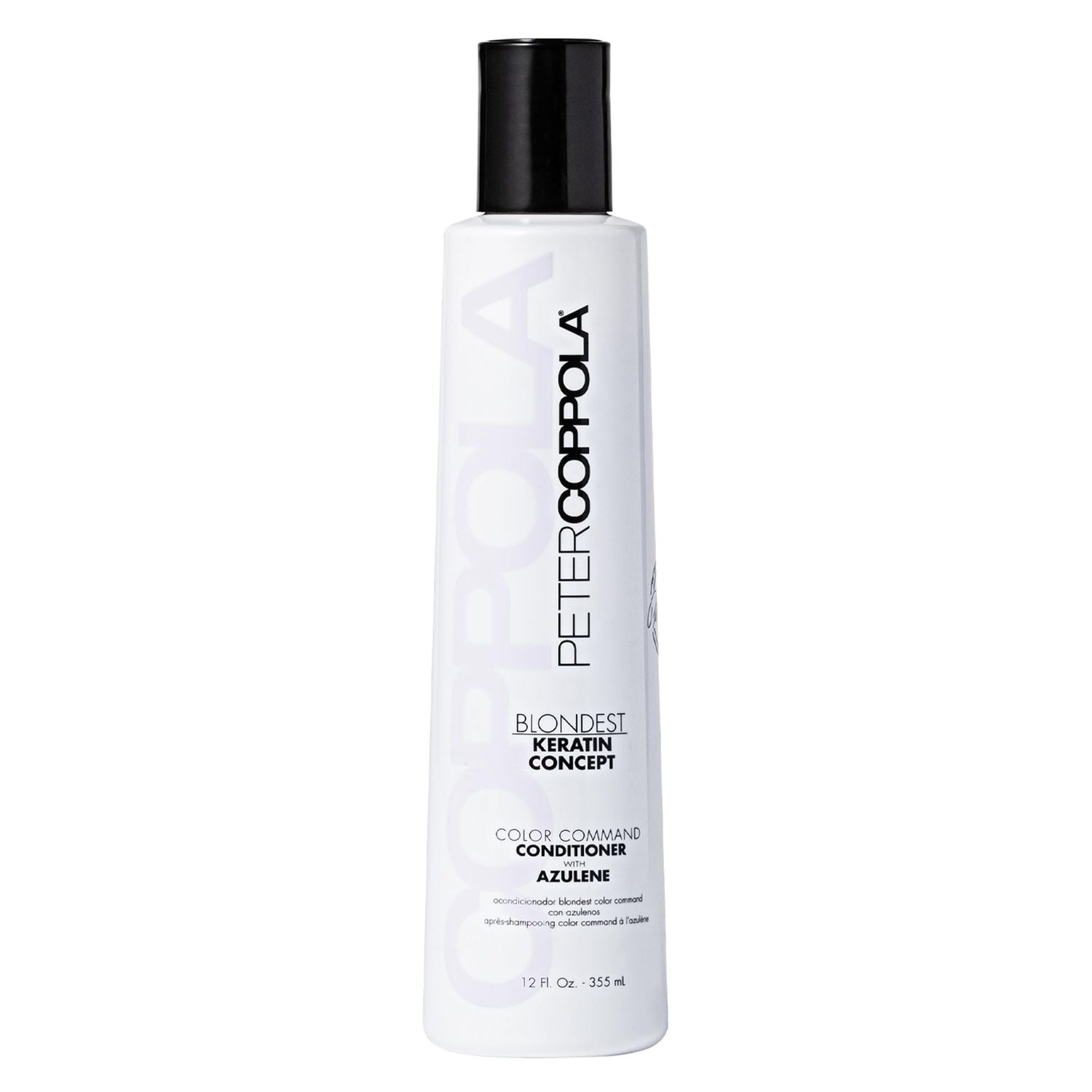 PETER COPPOLA Purple Conditioner For Blonde Hair - Neutralizes Brassy Tones In Blonde, Silver And White Hair - Hydrating Conditioner Mends And Adds Shine To Dry, Over Processed Hair (12 Fl Oz)