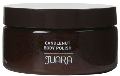 JUARA - Candlenut Body Polish | Invigorating Scrub | Deep Exfoliation | Smooth Rough Skin | Healing Hydration | Cruelty Free, Paraben, Sulfate Free, Vegetarian | 7.5 oz