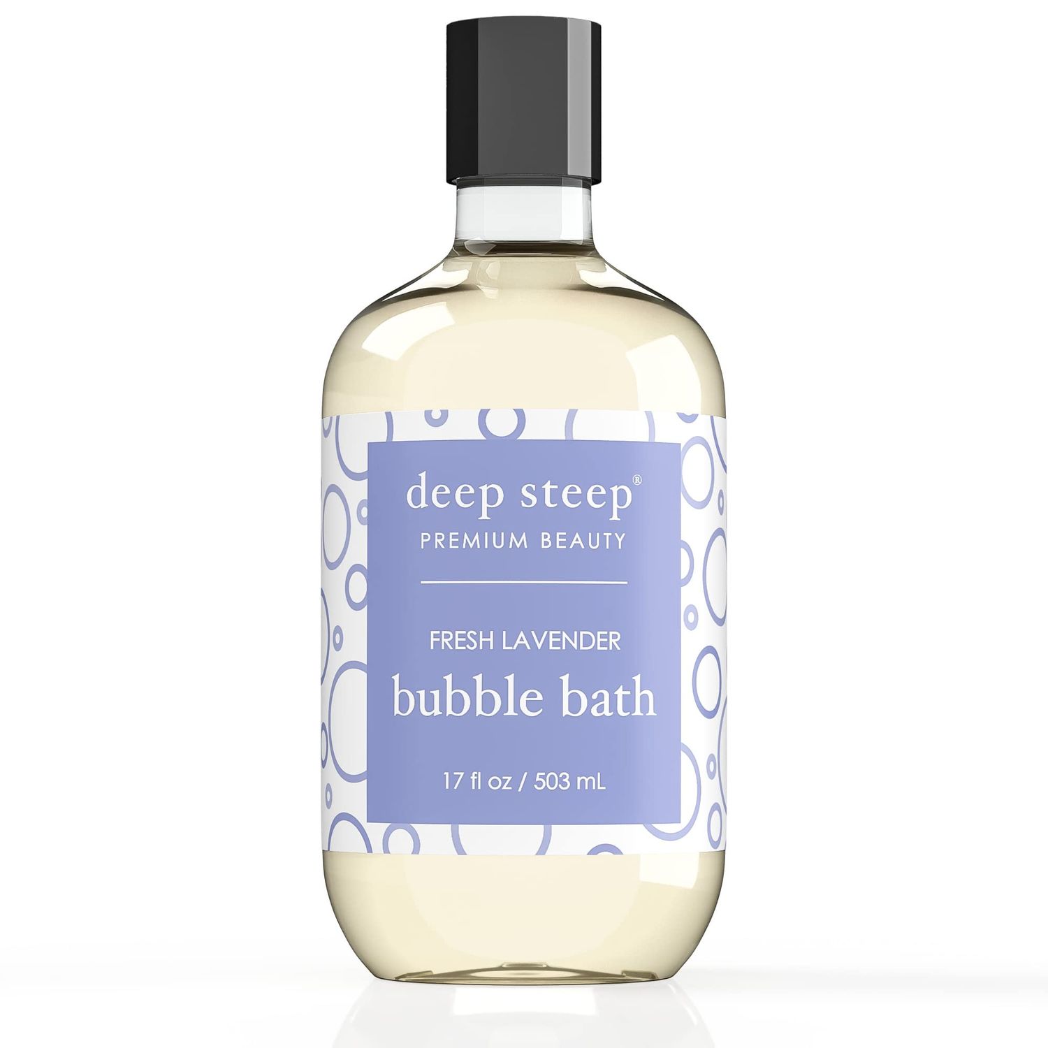 Deep Steep Bubble Bath, 17oz (Fresh Lavender)