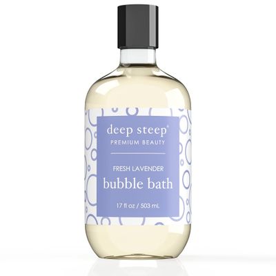 Deep Steep Bubble Bath, 17oz (Fresh Lavender)