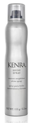 Kenra Professional Shine Spray | Instant Weightless Shine Hairspray | Tames Frizz &amp; Flyaways | Enhances Color Vibrancy | Lightweight, No Hold | All Hair Types | 5.5 oz